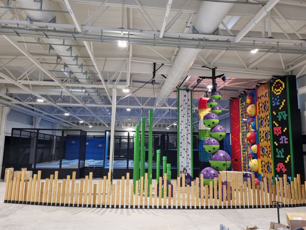 Structure métallique intérieure