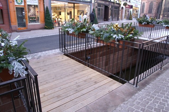 Garde-corps thermolaqué